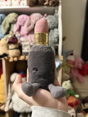 A photo of Kooky Cosmetic Lipstick Jellycat taken by amandamariejelly