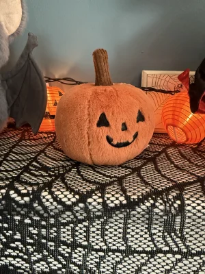 A photo of Ooky Jack O Lantern Jellycat taken by Bunnylove