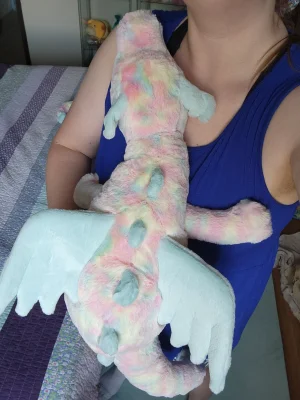 Lazulia Dragon - Huge Jellycat photo uploaded by emilliebee