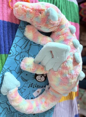A photo of Personalised Lazulia Dragon Huge Jellycat taken by JenniferLou