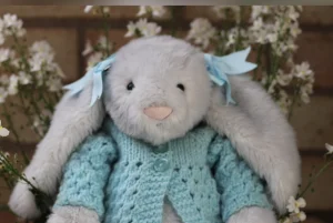 A photo of Bashful Birch Bunny - Medium Jellycat taken by lottylovesjellycats