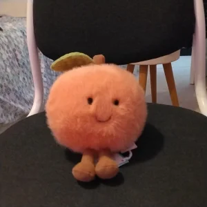 A photo of Amuseable Peach Jellycat taken by TheJellyCollector