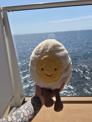 Amuseables Happy Boiled Egg - Large Jellycat photo