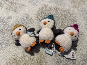 A photo of Wee Mustard Penguin Jellycat taken by Bunnylove