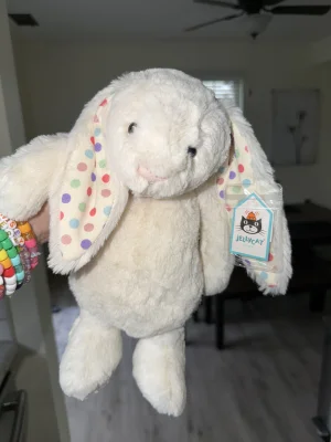 Bashful Dot Bunny - Medium Jellycat | Jelly Journal