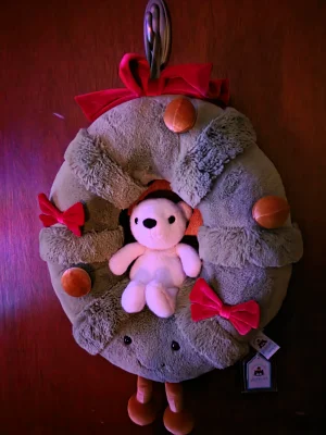 A photo of Fuzzle Polar Bear Jellycat taken by KaraMarchman