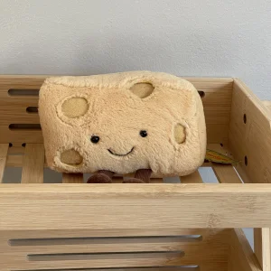 A photo of Amuseables Swiss Cheese Jellycat taken by charlotteriddettepage