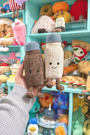 A photo of Amuseables Rocksy Salt & Miller Pepper Jellycat taken by JellyFolk