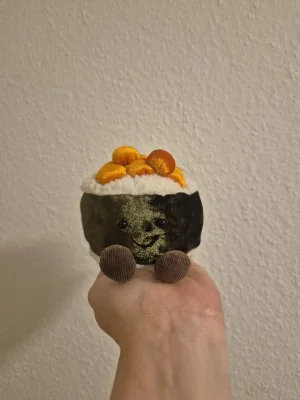 A photo of Silly Sushi Maki Jellycat taken by Helena