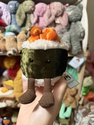 A photo of Silly Sushi Maki Jellycat taken by amandamariejelly