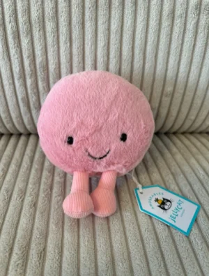 A photo of Amuseable Macaron Raspberry Jellycat taken by HALEY'SJELLIES