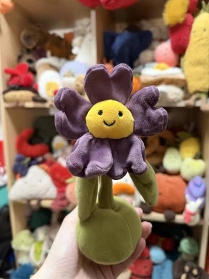 A photo of Flowerlette Pansy Jellycat taken by amandamariejelly