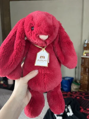  ♡ Bashful Luxe Bunny Scarlett Personalized Bashful Luxe Bunny Scarlett - Official Jellycat