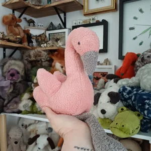 Slackajack Flamingo Jellycat photo uploaded by herbgardenplush