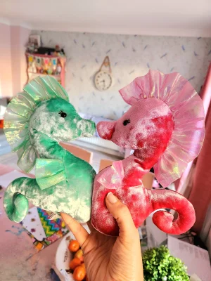 A photo of Coral Cutie Pink Jellycat taken by Reenarooh