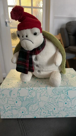 Snowman Timmy Turtle Jellycat photo