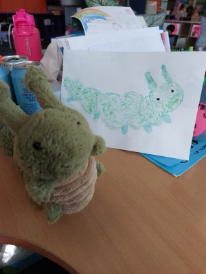 Christopher Caterpillar Jellycat photo