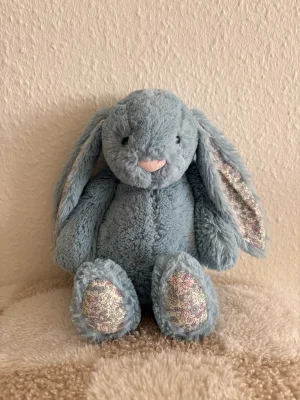 Blossom Aqua Bunny - Medium Jellycat | Jelly Journal