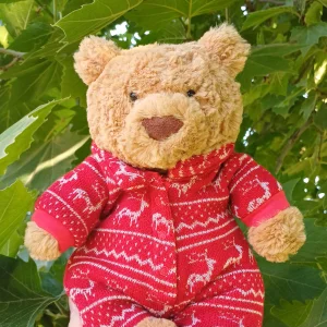 Bartholomew Bear Winter Pyjamas Jellycat photo uploaded by herbgardenplush