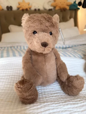 A photo of Cocoa Bear - Small Jellycat taken by Saltedcoffee
