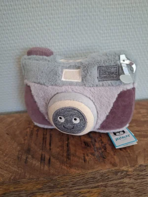 A photo of Wiggedy Camera Jellycat taken by Sofie