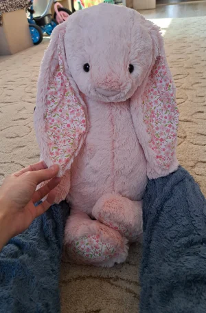 Blossom Blush Bunny 'Cherry' - Huge Jellycat | Jelly Journal