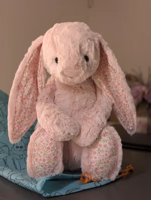 Blossom Blush Bunny 'Cherry' - Huge Jellycat | Jelly Journal