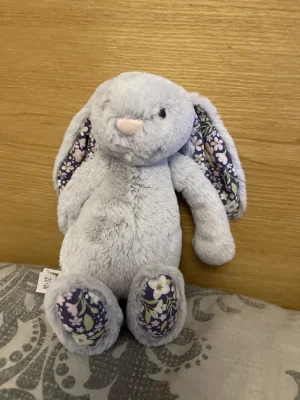 Blossom Silver Bunny 'Bloom' - Small Jellycat | Jelly Journal
