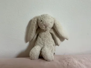 Bashful Cream Bunny - Small Jellycat photo