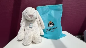 Bashful Cream Bunny - Huge Jellycat photo