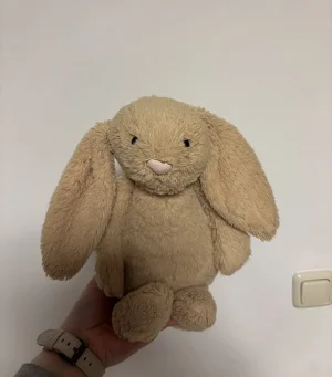 A photo of Bashful Honey Bunny - Medium Jellycat taken by romysbunnies