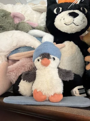 Peanut Penguin Snowboarding Jellycat | Jelly Journal