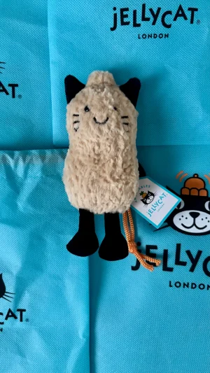Amuseables Peanut Cat Outfit Jellycat photo