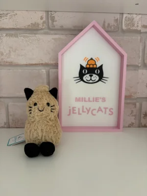 Amuseables Peanut Cat Outfit Jellycat photo