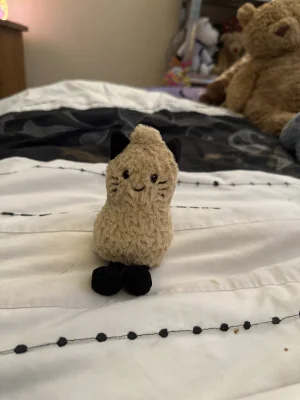 Amuseables Peanut Cat Outfit Jellycat photo