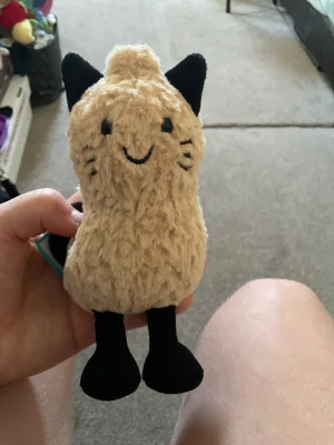 Amuseables Peanut Cat Outfit Jellycat photo