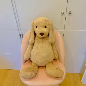 A photo of Bashful Toffee Puppy - Really Big Jellycat taken by Jelly_Catino