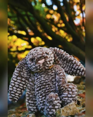 Bashful Luxe Bunny Pine Jellycat photo