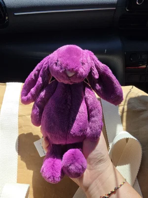 Bashful Allium Bunny Jellycat photo uploaded by QtJellies
