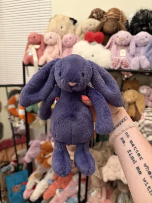 A photo of Bashful Saffyre Bunny Jellycat taken by taylor99999