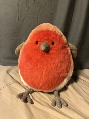 Plum Robin Jellycat photo