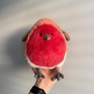 Plum Robin Jellycat photo