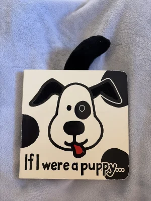 If I Were A Puppy Board Book Jellycat photo