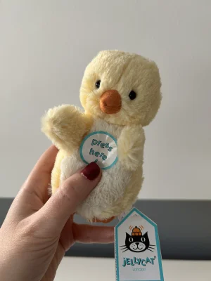 A photo of Chirping Chick - John Lewis Exclusive Jellycat taken by TishWish