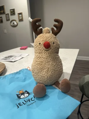 Amuseables Peanut Reindeer - Large Jellycat | Jelly Journal