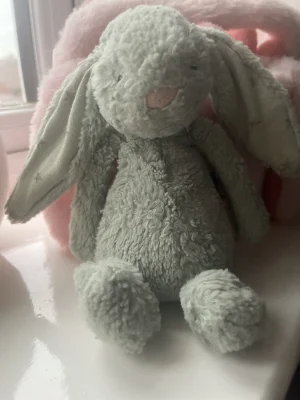 A photo of Bashful Sparklet Bunny - Small Jellycat taken by beetlemads