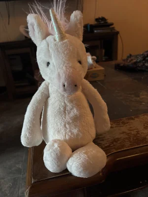 Bashful Unicorn - Medium Jellycat photo