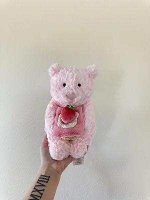 Leola Bear with Strawberry Cake Jellycat photo