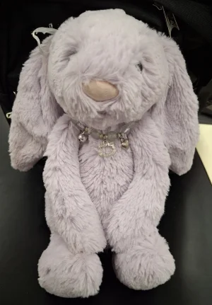 Bashful Lavender Bunny - Medium Jellycat photo