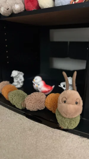 A photo of Figgy Caterpillar Jellycat taken by bronzieandthejellies